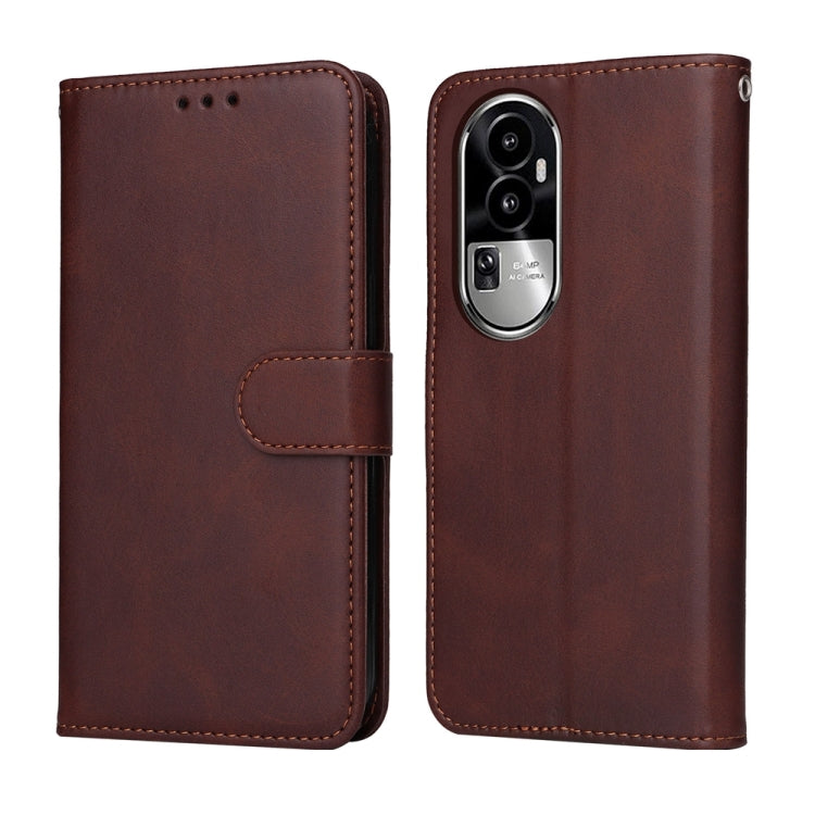 Classic Calf Texture Flip Leather Phone Case, For OPPO A58 4G, For OPPO Reno10 5G / Reno10 Pro 5G Global, For OPPO A78 4G, For OPPO Find X8 Pro