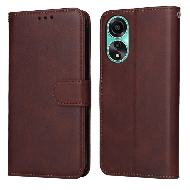 Classic Calf Texture Flip Leather Phone Case, For OPPO A58 4G, For OPPO Reno10 5G / Reno10 Pro 5G Global, For OPPO A78 4G, For OPPO Find X8 Pro