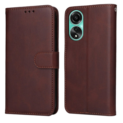 Classic Calf Texture Flip Leather Phone Case, For OPPO A58 4G, For OPPO Reno10 5G / Reno10 Pro 5G Global, For OPPO A78 4G, For OPPO Find X8 Pro