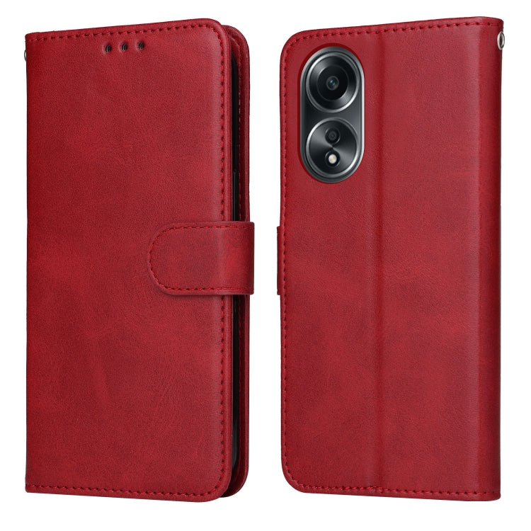 Classic Calf Texture Flip Leather Phone Case, For OPPO A58 4G, For OPPO Reno10 5G / Reno10 Pro 5G Global, For OPPO A78 4G, For OPPO Find X8 Pro