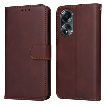 Classic Calf Texture Flip Leather Phone Case, For OPPO A58 4G, For OPPO Reno10 5G / Reno10 Pro 5G Global, For OPPO A78 4G, For OPPO Find X8 Pro