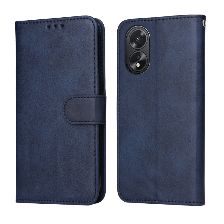 Classic Calf Texture Flip Leather Phone Case, For OPPO Reno11 F Global / F25 Pro Global, For OPPO Reno11 5G Global, For OPPO A59 5G / A2m, For OPPO A38 4G / A18 4G Global