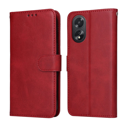 Classic Calf Texture Flip Leather Phone Case, For OPPO Reno11 F Global / F25 Pro Global, For OPPO Reno11 5G Global, For OPPO A59 5G / A2m, For OPPO A38 4G / A18 4G Global