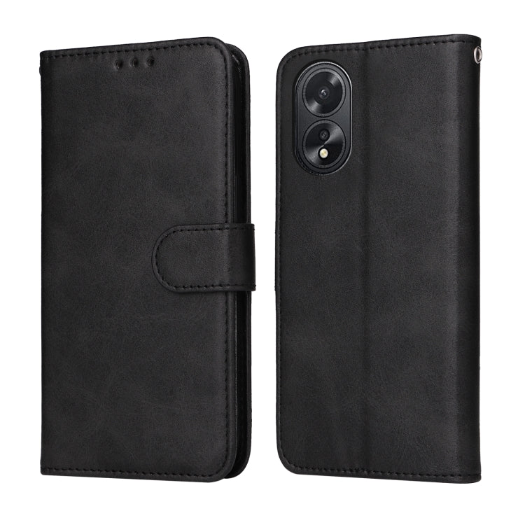 Classic Calf Texture Flip Leather Phone Case, For OPPO Reno11 F Global / F25 Pro Global, For OPPO Reno11 5G Global, For OPPO A59 5G / A2m, For OPPO A38 4G / A18 4G Global