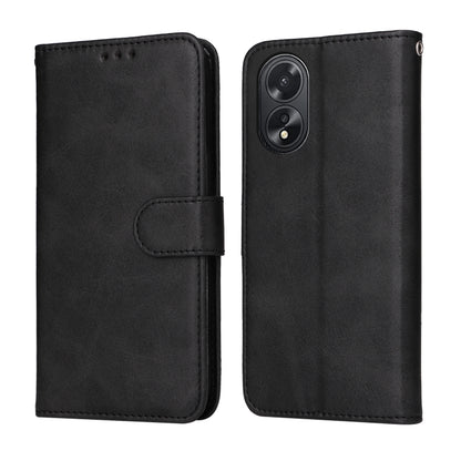 Classic Calf Texture Flip Leather Phone Case, For OPPO Reno11 F Global / F25 Pro Global, For OPPO Reno11 5G Global, For OPPO A59 5G / A2m, For OPPO A38 4G / A18 4G Global