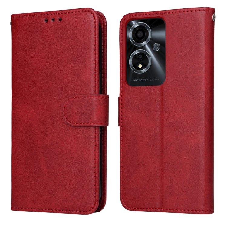Classic Calf Texture Flip Leather Phone Case, For OPPO Reno11 F Global / F25 Pro Global, For OPPO Reno11 5G Global, For OPPO A59 5G / A2m, For OPPO A38 4G / A18 4G Global
