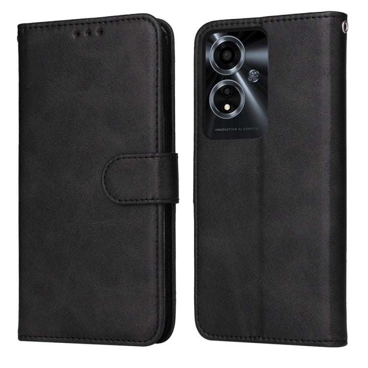 Classic Calf Texture Flip Leather Phone Case, For OPPO Reno11 F Global / F25 Pro Global, For OPPO Reno11 5G Global, For OPPO A59 5G / A2m, For OPPO A38 4G / A18 4G Global