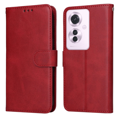 Classic Calf Texture Flip Leather Phone Case, For OPPO Reno11 F Global / F25 Pro Global, For OPPO Reno11 5G Global, For OPPO A59 5G / A2m, For OPPO A38 4G / A18 4G Global
