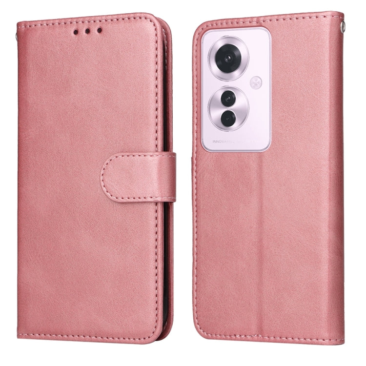 Classic Calf Texture Flip Leather Phone Case, For OPPO Reno11 F Global / F25 Pro Global, For OPPO Reno11 5G Global, For OPPO A59 5G / A2m, For OPPO A38 4G / A18 4G Global