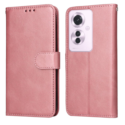 Classic Calf Texture Flip Leather Phone Case, For OPPO Reno11 F Global / F25 Pro Global, For OPPO Reno11 5G Global, For OPPO A59 5G / A2m, For OPPO A38 4G / A18 4G Global