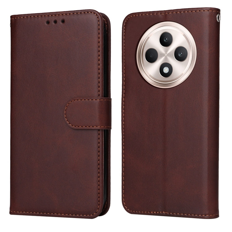Classic Calf Texture Flip Leather Phone Case, For OPPO Reno12 F 4G, For OPPO Reno12 F 5G Global, For OPPO A3 Pro 5G Global / India, For OPPO Reno12 5G Global