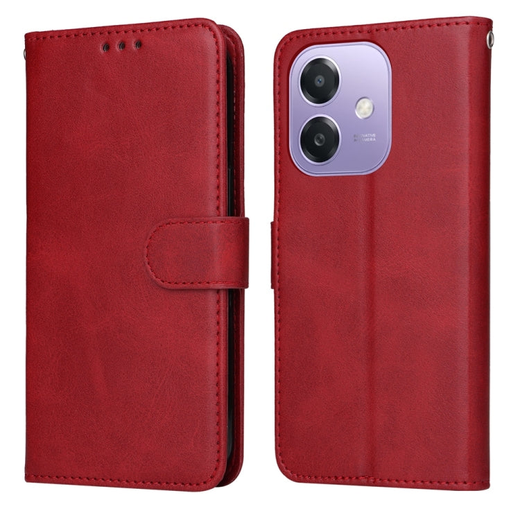 Classic Calf Texture Flip Leather Phone Case, For OPPO Reno13 / Reno14 / Reno14 F 5G Global, For OPPO A5x 4G / 5G / A3x 4G / 5G India, For OPPO Reno13 Pro / Reno14 Pro Global, For OPPO F29 5G Global