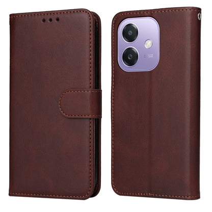 Classic Calf Texture Flip Leather Phone Case, For OPPO Reno13 / Reno14 / Reno14 F 5G Global, For OPPO A5x 4G / 5G / A3x 4G / 5G India, For OPPO Reno13 Pro / Reno14 Pro Global, For OPPO F29 5G Global
