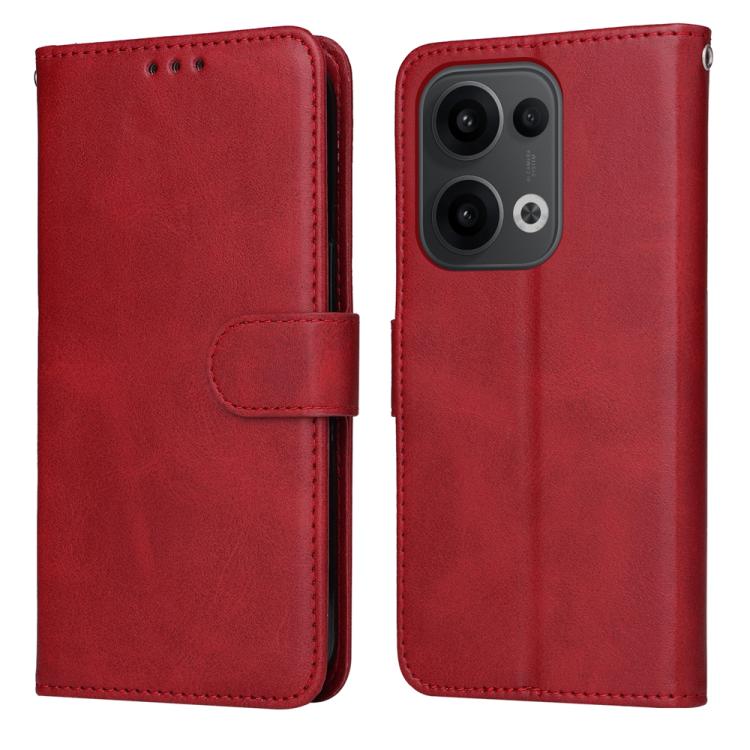Classic Calf Texture Flip Leather Phone Case, For OPPO Reno13 / Reno14 / Reno14 F 5G Global, For OPPO A5x 4G / 5G / A3x 4G / 5G India, For OPPO Reno13 Pro / Reno14 Pro Global, For OPPO F29 5G Global