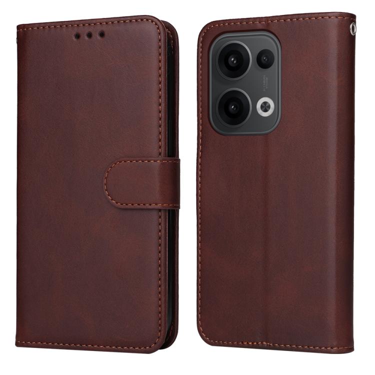 Classic Calf Texture Flip Leather Phone Case, For OPPO Reno13 / Reno14 / Reno14 F 5G Global, For OPPO A5x 4G / 5G / A3x 4G / 5G India, For OPPO Reno13 Pro / Reno14 Pro Global, For OPPO F29 5G Global