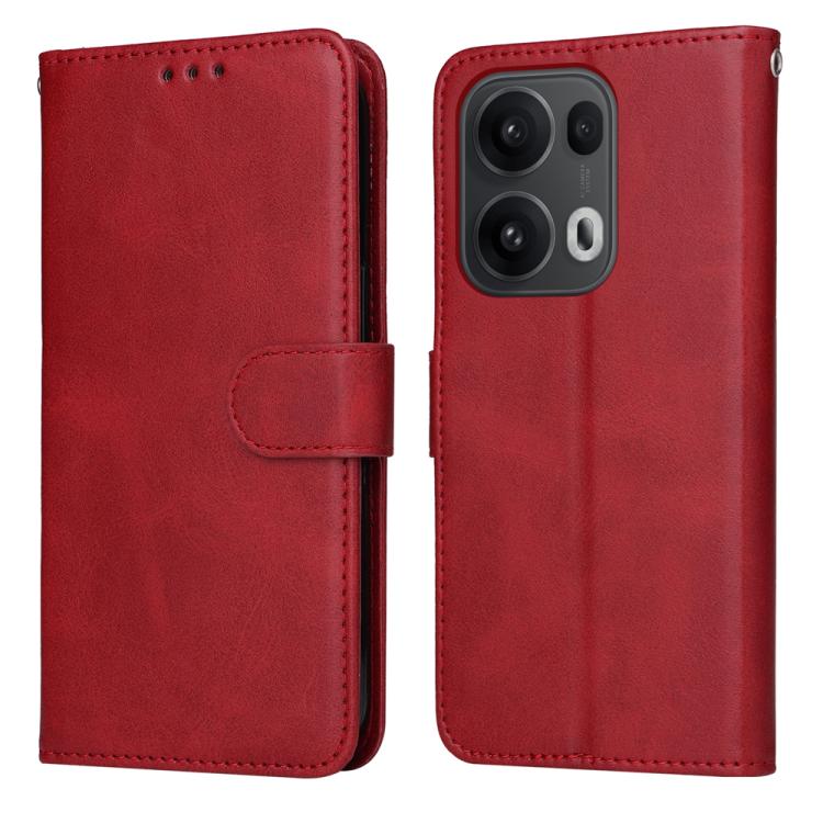 Classic Calf Texture Flip Leather Phone Case, For OPPO Reno13 / Reno14 / Reno14 F 5G Global, For OPPO A5x 4G / 5G / A3x 4G / 5G India, For OPPO Reno13 Pro / Reno14 Pro Global, For OPPO F29 5G Global