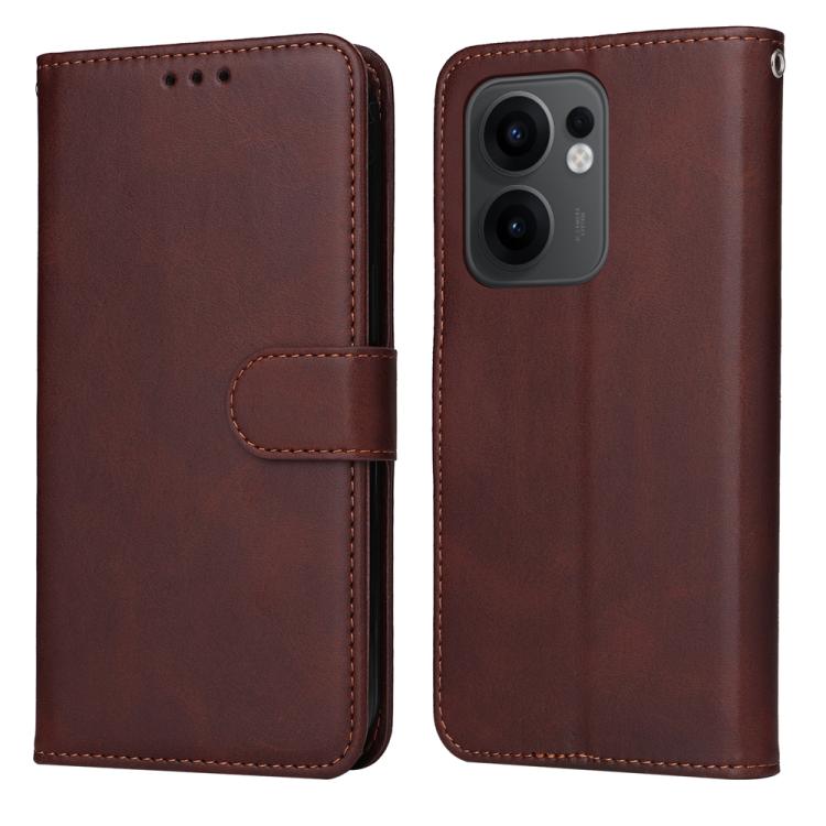 Classic Calf Texture Flip Leather Phone Case, For OPPO A5 Pro 5G Global, For OPPO Reno13 F 4G / 5G, For OPPO A5 Pro China, For OPPO Find X8