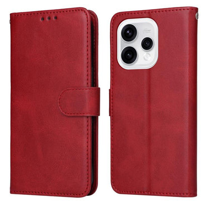 Classic Calf Texture Flip Leather Phone Case, For OPPO A7 Pro Max 5G, For OPPO F33 Pro 5G, For OPPO Reno15 F 5G, For OPPO Reno15 5G Global / Reno 15c 5G