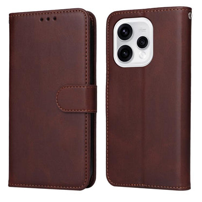 Classic Calf Texture Flip Leather Phone Case, For OPPO A7 Pro Max 5G, For OPPO F33 Pro 5G, For OPPO Reno15 F 5G, For OPPO Reno15 5G Global / Reno 15c 5G