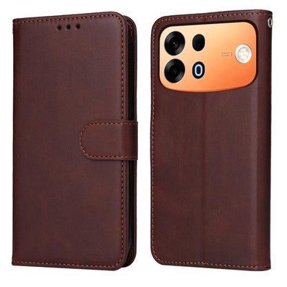 Classic Calf Texture Flip Leather Phone Case, For OPPO A7 Pro Max 5G, For OPPO F33 Pro 5G, For OPPO Reno15 F 5G, For OPPO Reno15 5G Global / Reno 15c 5G