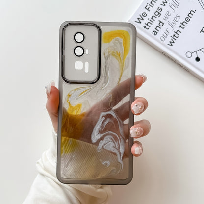 Oil Painting Electroplating TPU Phone Case, For Xiaomi Redmi K60, For Xiaomi Redmi K50, For Xiaomi Redmi K50 Ultra, For Xiaomi Redmi K40