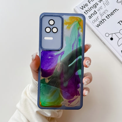 Oil Painting Electroplating TPU Phone Case, For Xiaomi Redmi K60, For Xiaomi Redmi K50, For Xiaomi Redmi K50 Ultra, For Xiaomi Redmi K40