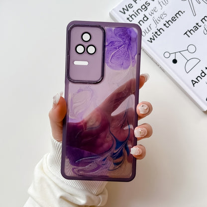Oil Painting Electroplating TPU Phone Case, For Xiaomi Redmi K60, For Xiaomi Redmi K50, For Xiaomi Redmi K50 Ultra, For Xiaomi Redmi K40
