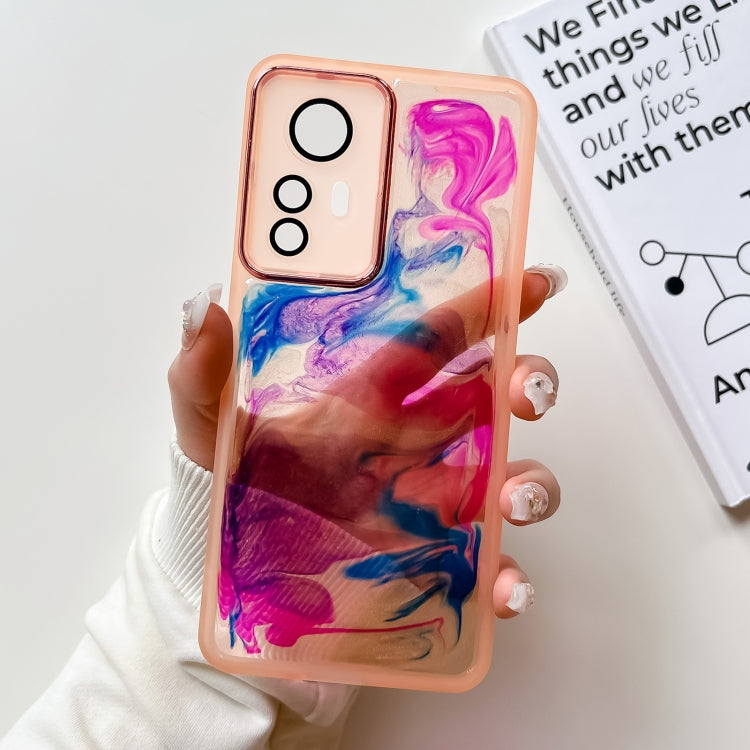 Oil Painting Electroplating TPU Phone Case, For Xiaomi Redmi K60, For Xiaomi Redmi K50, For Xiaomi Redmi K50 Ultra, For Xiaomi Redmi K40