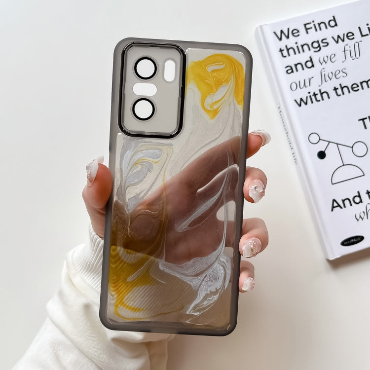 Oil Painting Electroplating TPU Phone Case, For Xiaomi Redmi K60, For Xiaomi Redmi K50, For Xiaomi Redmi K50 Ultra, For Xiaomi Redmi K40