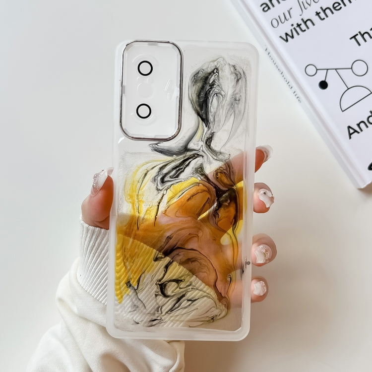 Oil Painting Electroplating TPU Phone Case, For Xiaomi Redmi K40 Pro, For Xiaomi Redmi K40 Gaming