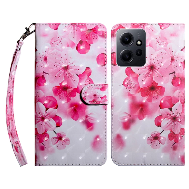 3D Painted Pattern Leather Phone Case, For Xiaomi Redmi Note  12 Pro+ 5G Global, For Xiaomi 12 Pro