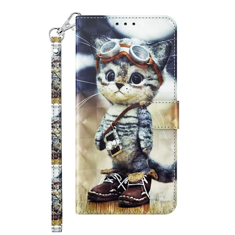 3D Painted Pattern Leather Phone Case, For Xiaomi 13T Pro, For Xiaomi 13 Ultra