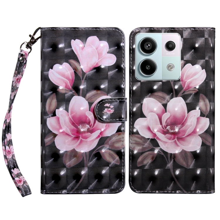 3D Painted Pattern Leather Phone Case, For Xiaomi Redmi Note 13 Pro+, For Xiaomi Redmi Note 13 Pro 5G