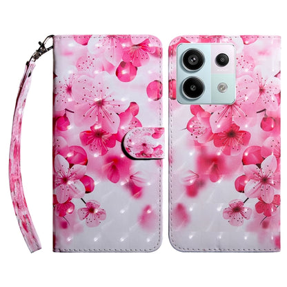 3D Painted Pattern Leather Phone Case, For Xiaomi Redmi Note 13 Pro+, For Xiaomi Redmi Note 13 Pro 5G