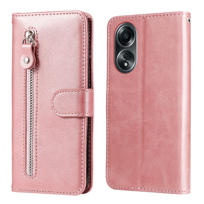 Fashion Calf Texture Zipper Leather Phone Case, For OPPO A58 4G, For OPPO Reno10 5G / Reno10 Pro 5G Global, For OPPO A78 4G, For OPPO Find X8 Pro