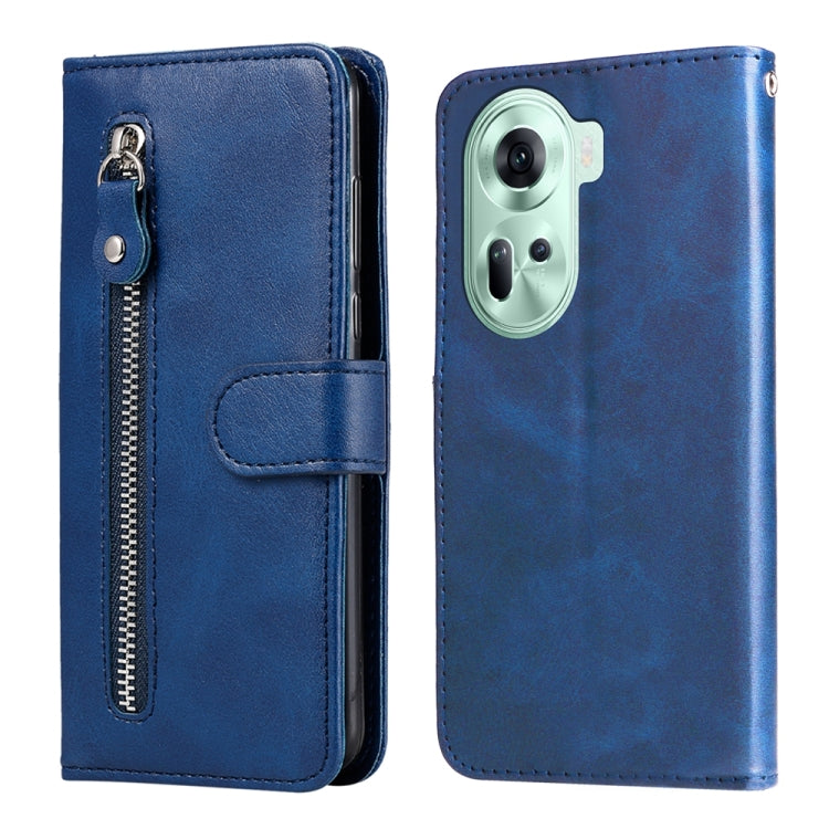 Fashion Calf Texture Zipper Leather Phone Case, For OPPO Reno11 F Global / F25 Pro Global, For OPPO Reno11 5G Global, For OPPO A59 5G / A2m, For OPPO A38 4G / A18 4G Global
