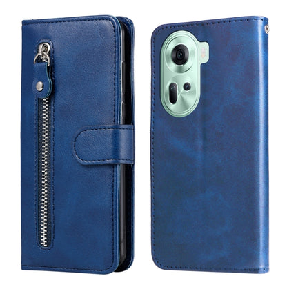 Fashion Calf Texture Zipper Leather Phone Case, For OPPO Reno11 F Global / F25 Pro Global, For OPPO Reno11 5G Global, For OPPO A59 5G / A2m, For OPPO A38 4G / A18 4G Global