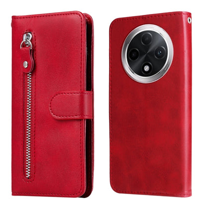 Fashion Calf Texture Zipper Leather Phone Case, For OPPO K12x, For OPPO A60 4G Global, For OPPO K12, For OPPO A3 Pro 5G