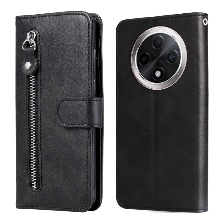 Fashion Calf Texture Zipper Leather Phone Case, For OPPO K12x, For OPPO A60 4G Global, For OPPO K12, For OPPO A3 Pro 5G