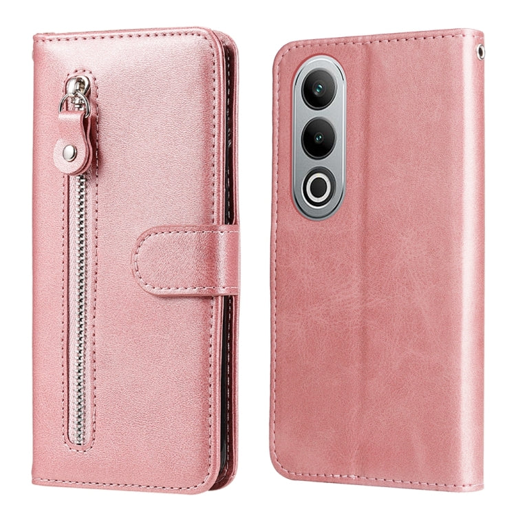 Fashion Calf Texture Zipper Leather Phone Case, For OPPO K12x, For OPPO A60 4G Global, For OPPO K12, For OPPO A3 Pro 5G