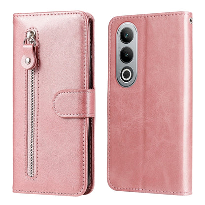 Fashion Calf Texture Zipper Leather Phone Case, For OPPO K12x, For OPPO A60 4G Global, For OPPO K12, For OPPO A3 Pro 5G