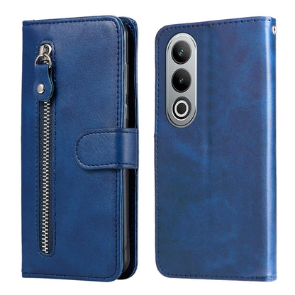 Fashion Calf Texture Zipper Leather Phone Case, For OPPO K12x, For OPPO A60 4G Global, For OPPO K12, For OPPO A3 Pro 5G