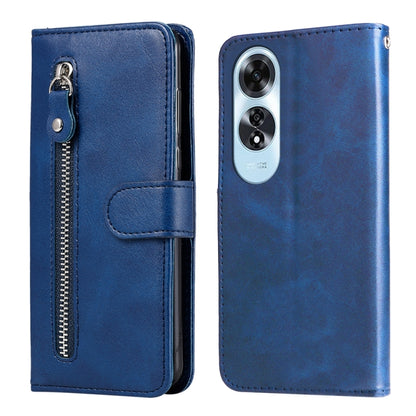 Fashion Calf Texture Zipper Leather Phone Case, For OPPO K12x, For OPPO A60 4G Global, For OPPO K12, For OPPO A3 Pro 5G
