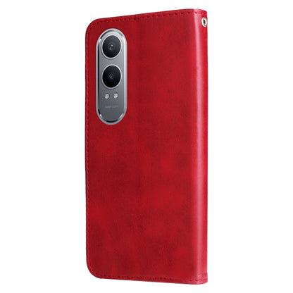 Fashion Calf Texture Zipper Leather Phone Case, For OPPO K12x, For OPPO A60 4G Global, For OPPO K12, For OPPO A3 Pro 5G
