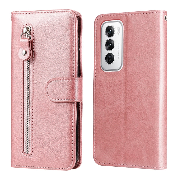 Fashion Calf Texture Zipper Leather Phone Case, For OPPO Reno12 F 4G, For OPPO Reno12 F 5G Global, For OPPO A3 Pro 5G Global / India, For OPPO Reno12 5G Global