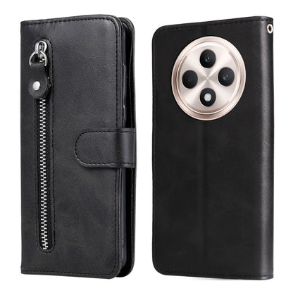 Fashion Calf Texture Zipper Leather Phone Case, For OPPO Reno12 F 4G, For OPPO Reno12 F 5G Global, For OPPO A3 Pro 5G Global / India, For OPPO Reno12 5G Global