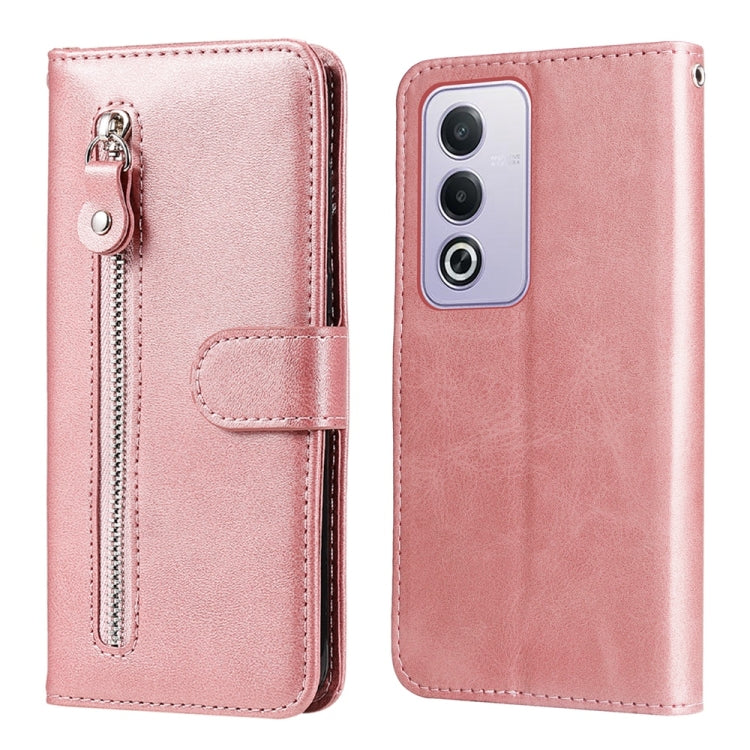 Fashion Calf Texture Zipper Leather Phone Case, For OPPO Reno12 F 4G, For OPPO Reno12 F 5G Global, For OPPO A3 Pro 5G Global / India, For OPPO Reno12 5G Global