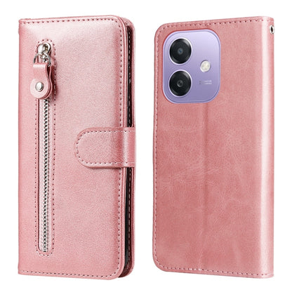 Fashion Calf Texture Zipper Leather Phone Case, For OPPO Reno13 / Reno14 / Reno14 F 5G Global, For OPPO A5x 4G / 5G / A3x 4G / 5G India, For OPPO Reno13 Pro / Reno14 Pro Global, For OPPO F29 5G Global