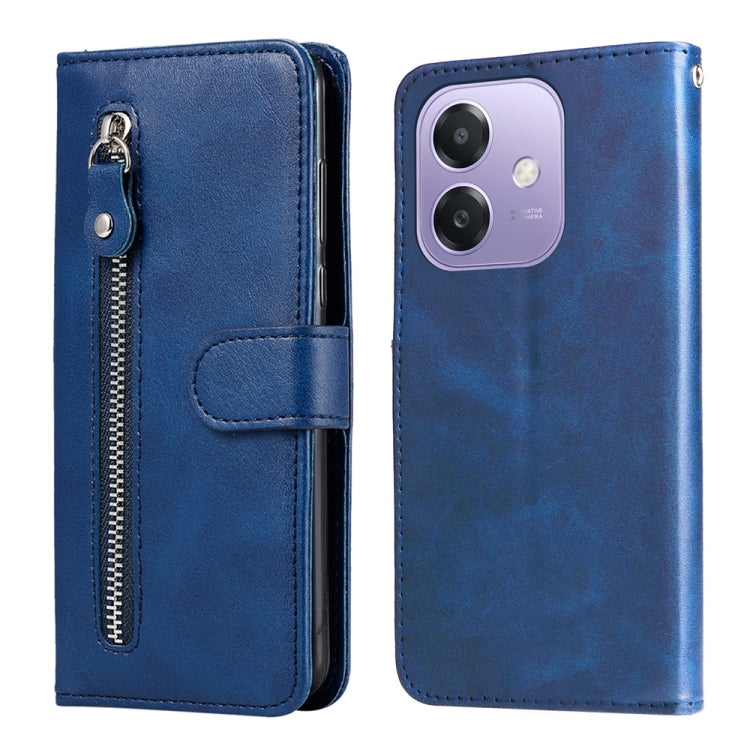 Fashion Calf Texture Zipper Leather Phone Case, For OPPO Reno13 / Reno14 / Reno14 F 5G Global, For OPPO A5x 4G / 5G / A3x 4G / 5G India, For OPPO Reno13 Pro / Reno14 Pro Global, For OPPO F29 5G Global