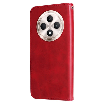 Fashion Calf Texture Zipper Leather Phone Case, For OPPO Reno12 F 4G, For OPPO Reno12 F 5G Global, For OPPO A3 Pro 5G Global / India, For OPPO Reno12 5G Global